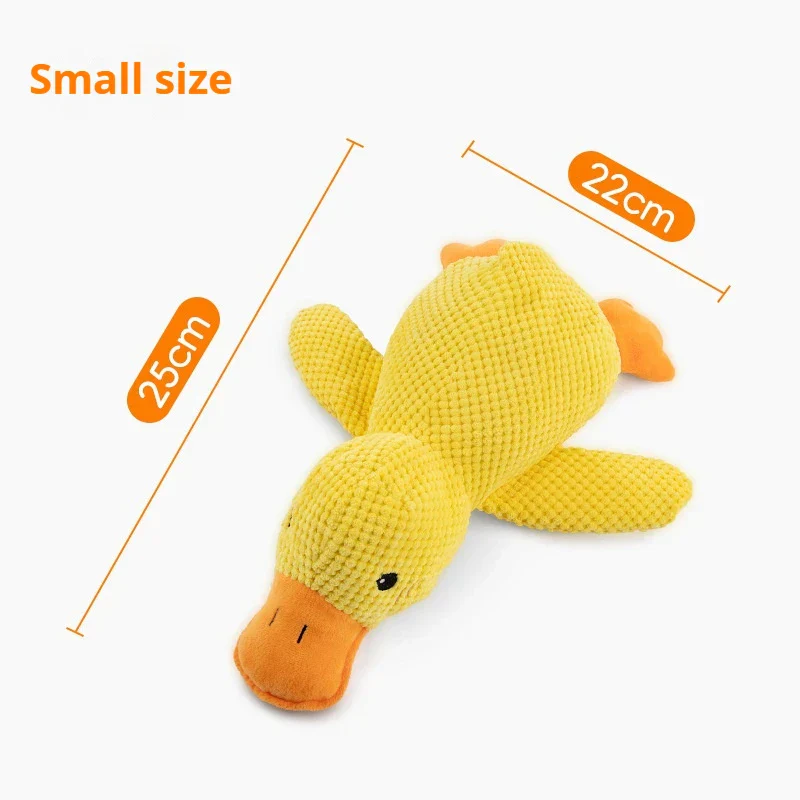 Dog Plush Sleeping Duck – Bite-Resistant & Sound Toy - Image 9