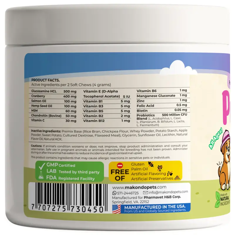 Dog Prenatal Vitamins - 120 Soft Chews - Image 11