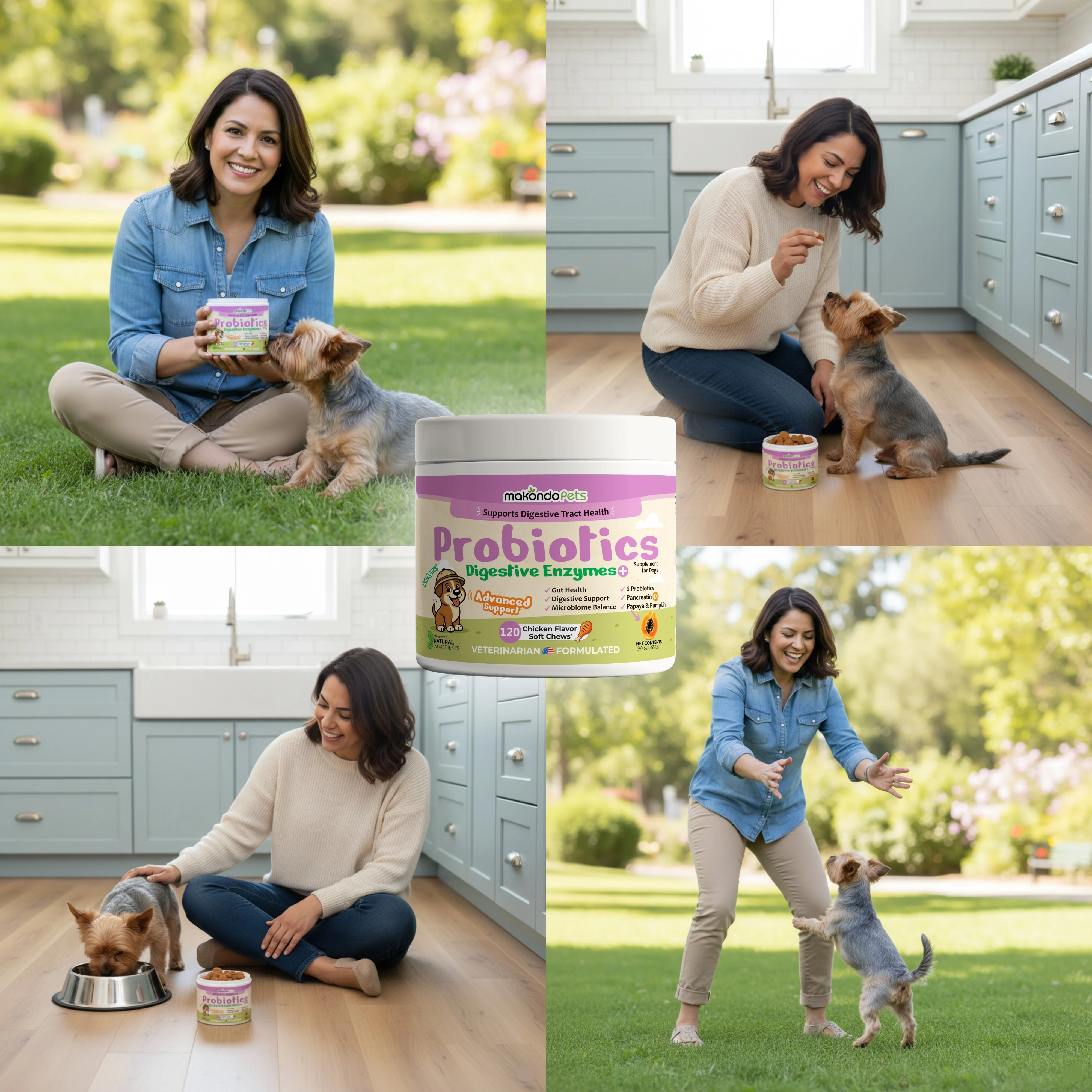 Dog Probiotics Digestive Enzymes - 120 Soft Chews - Image 9