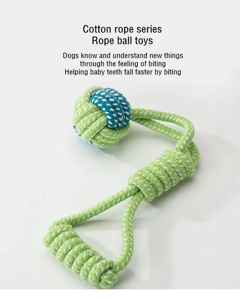 Dog Rope Toy for Strong Chewers and Puppies - Image 8