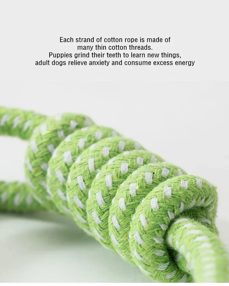 Dog Rope Toy for Strong Chewers and Puppies - Image 9