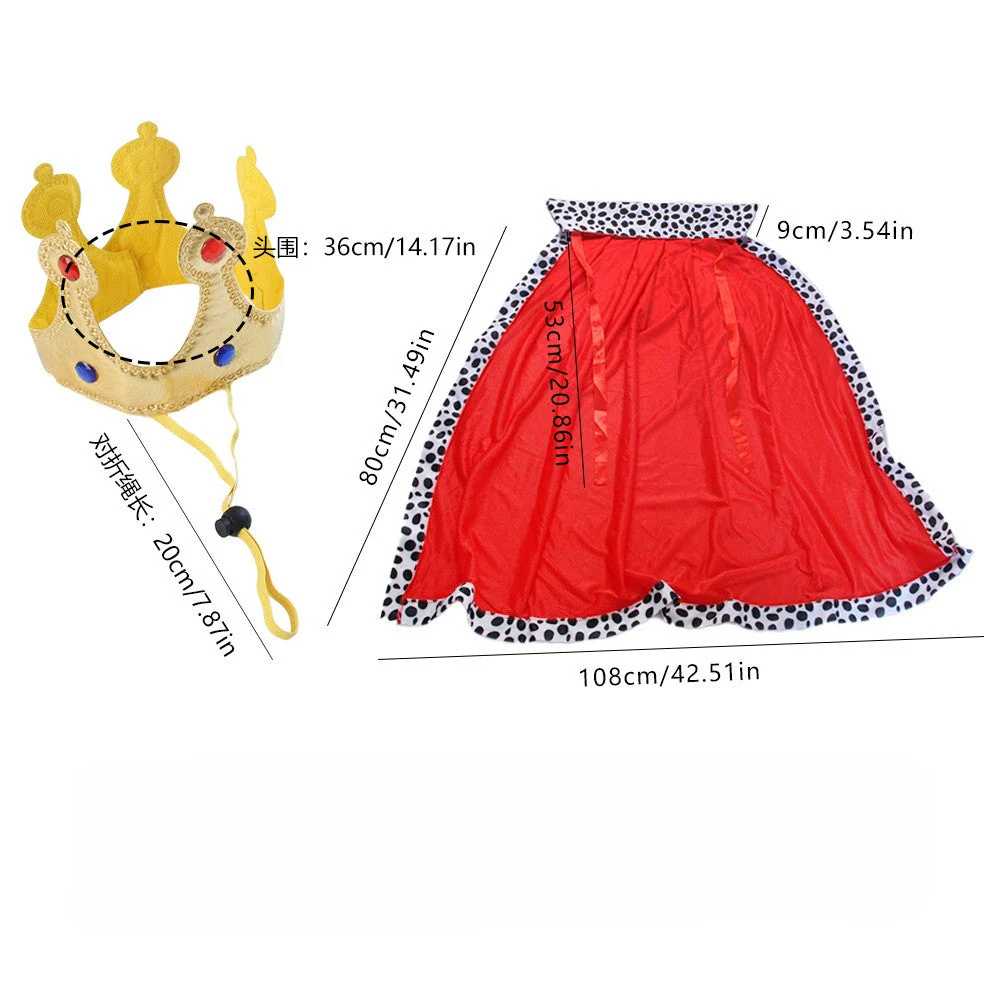 Dog Royal Cape & Crown Set - Image 2