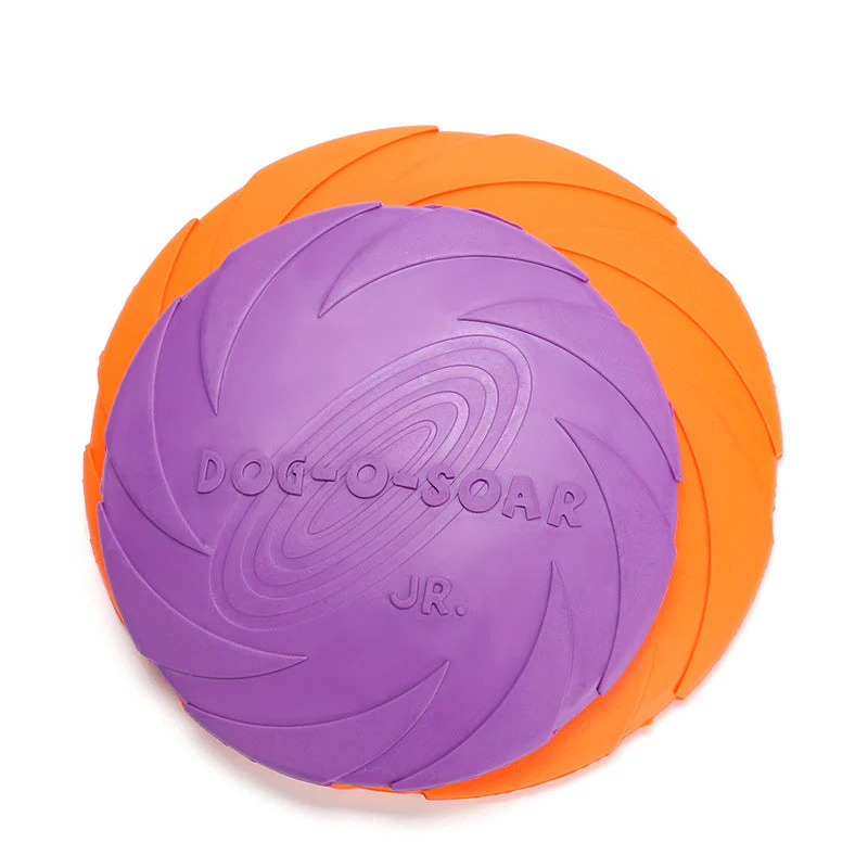 Dog Rubber Flying Disc Toy - Image 2