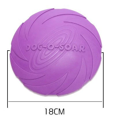 Dog Rubber Flying Disc Toy - Image 4