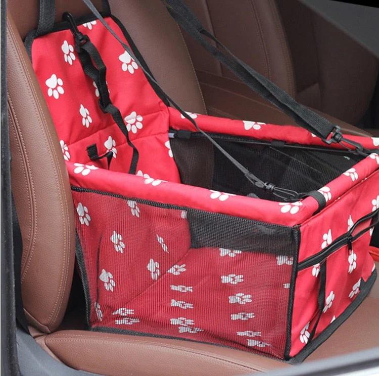Dog Safety Mesh Travel Carrier Basket - Image 10
