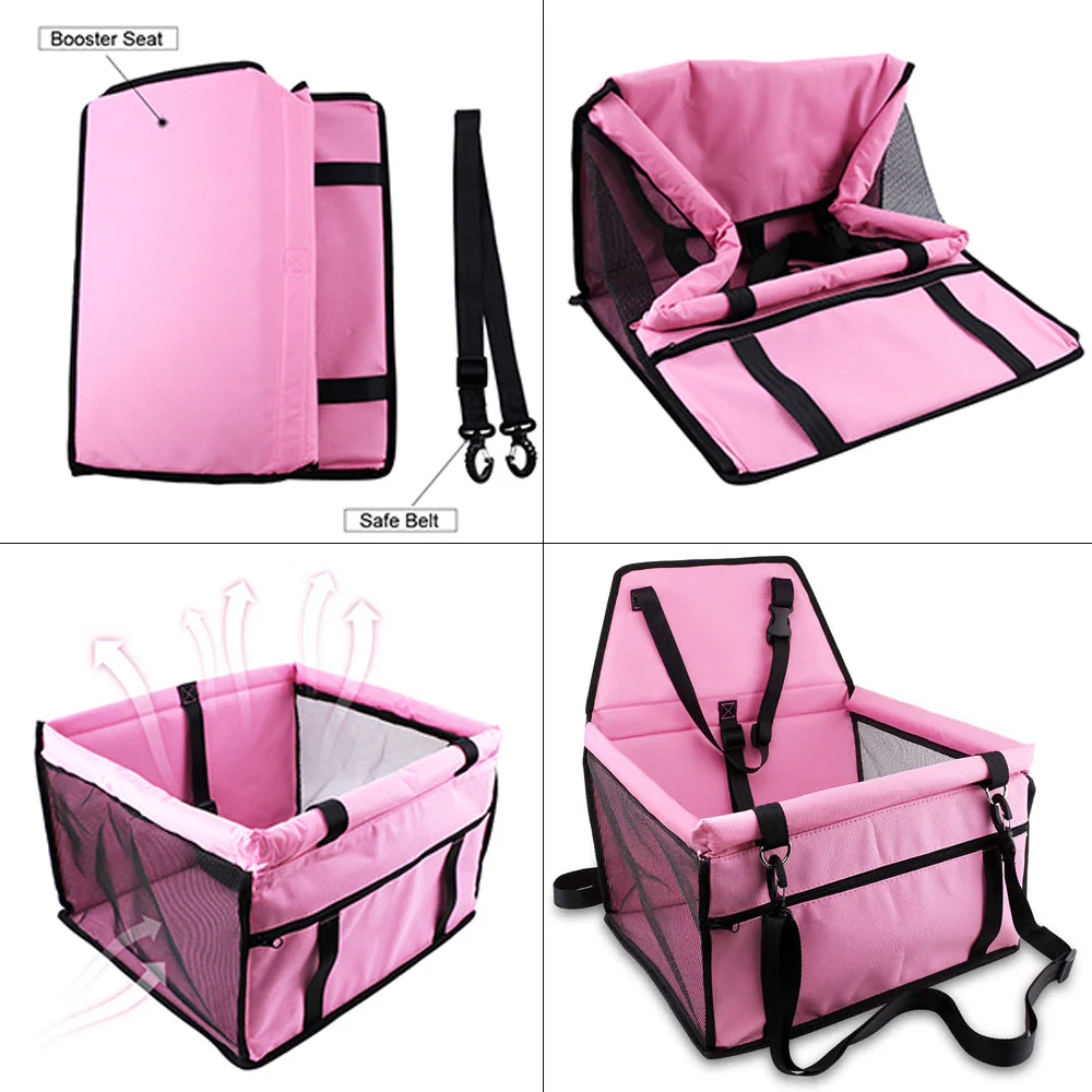 Dog Safety Mesh Travel Carrier Basket - Image 15