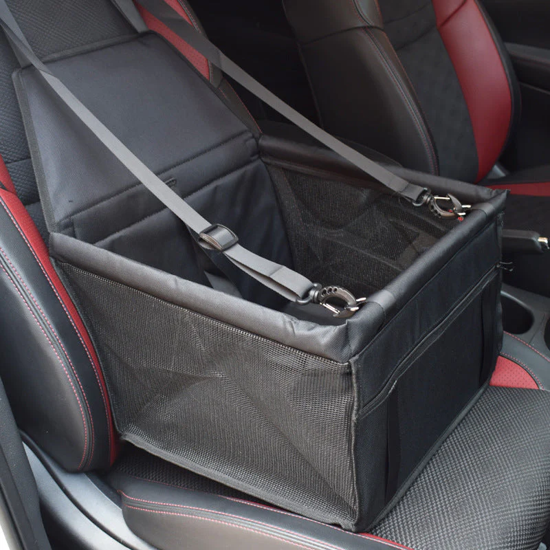 Dog Safety Mesh Travel Carrier Basket - Image 2