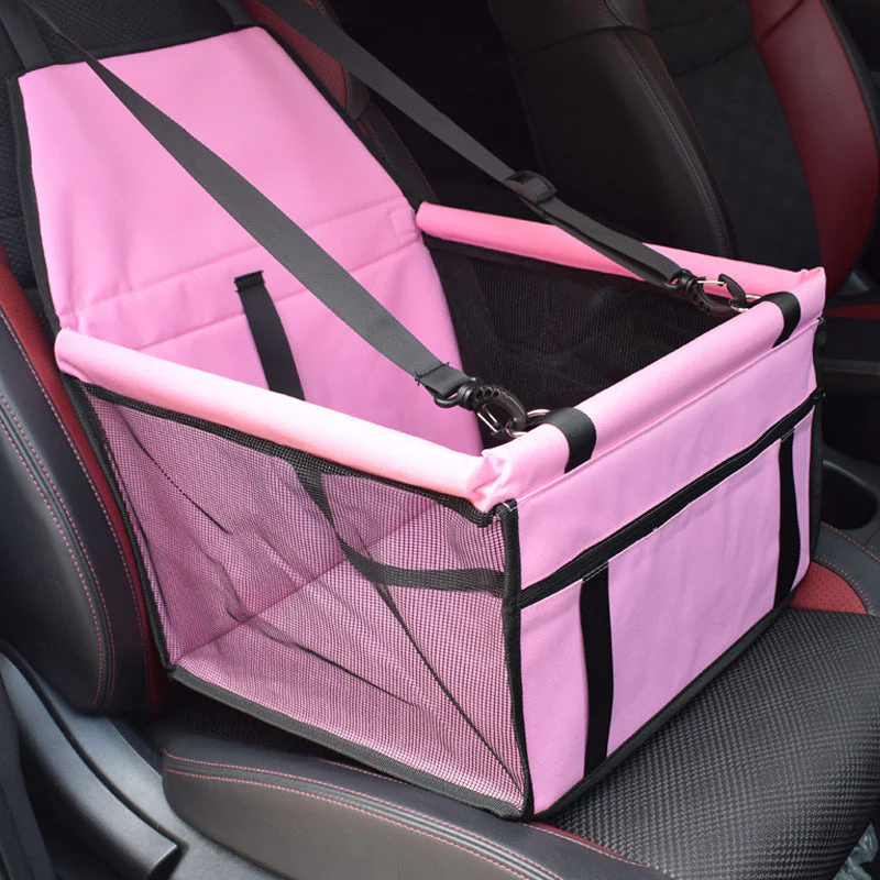Dog Safety Mesh Travel Carrier Basket - Image 5