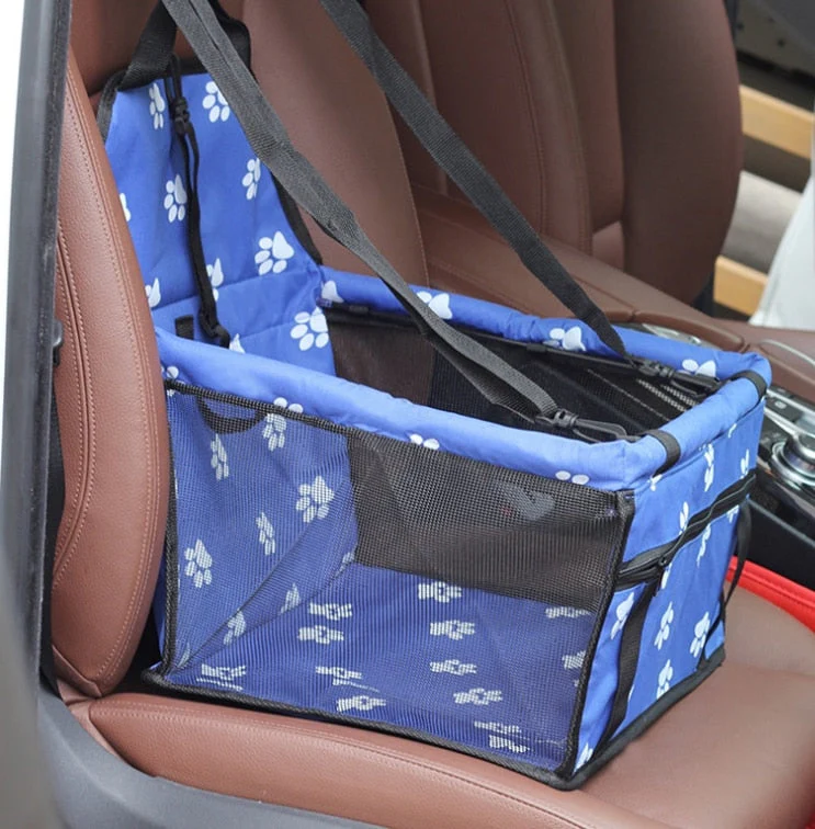 Dog Safety Mesh Travel Carrier Basket - Image 8