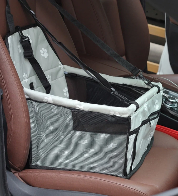 Dog Safety Mesh Travel Carrier Basket - Image 9