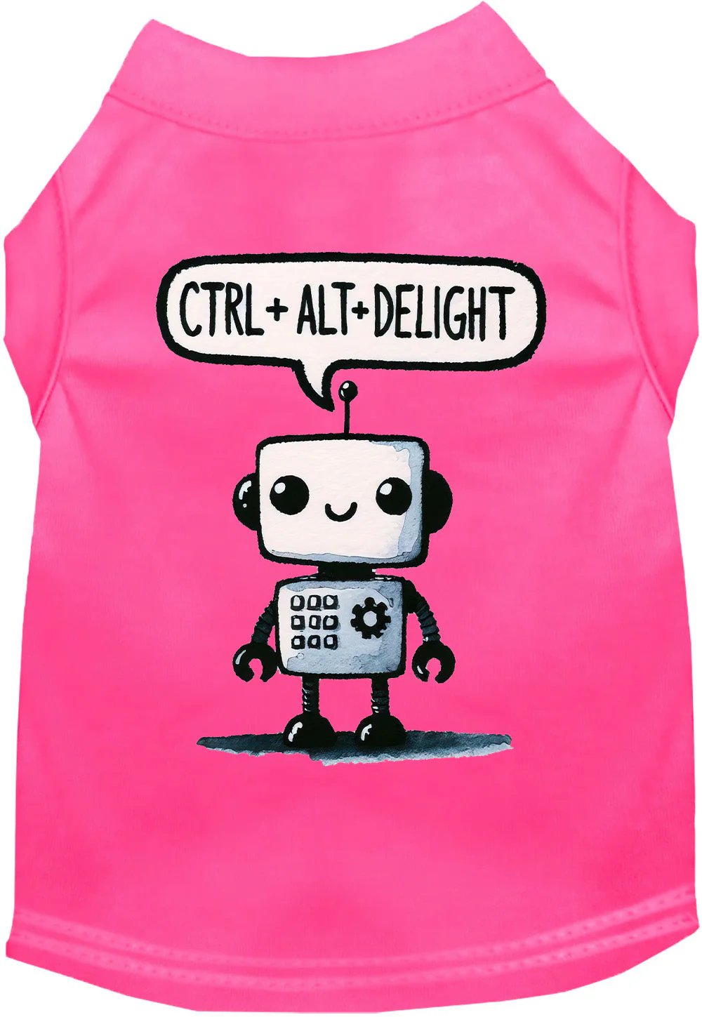 Dog Shirt for Pets "Ctrl+Alt+Delight" - Image 3
