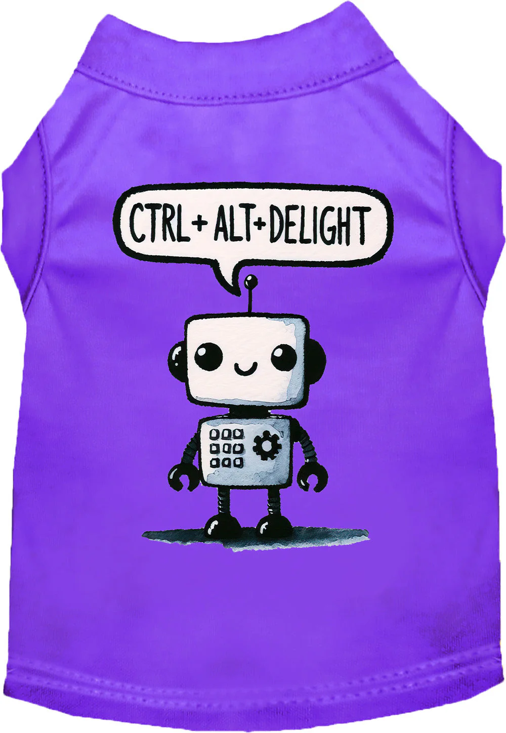 Dog Shirt for Pets "Ctrl+Alt+Delight" - Image 7