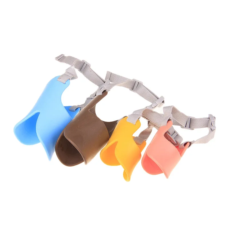 Dog Silicone Duck Muzzle Mask – Anti-Bite & Anti-Bark Adjustable Pet Muzzle - Image 5