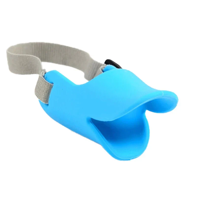 Dog Silicone Duck Muzzle Mask – Anti-Bite & Anti-Bark Adjustable Pet Muzzle - Image 7