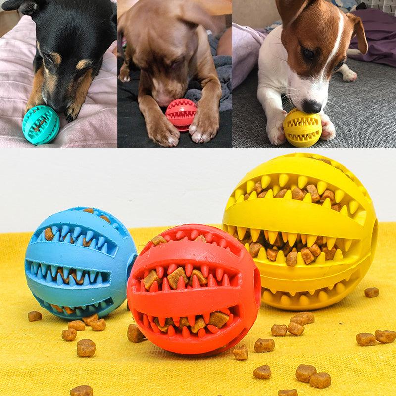 Dog Slow Feeder Rubber Ball Toy - Image 4