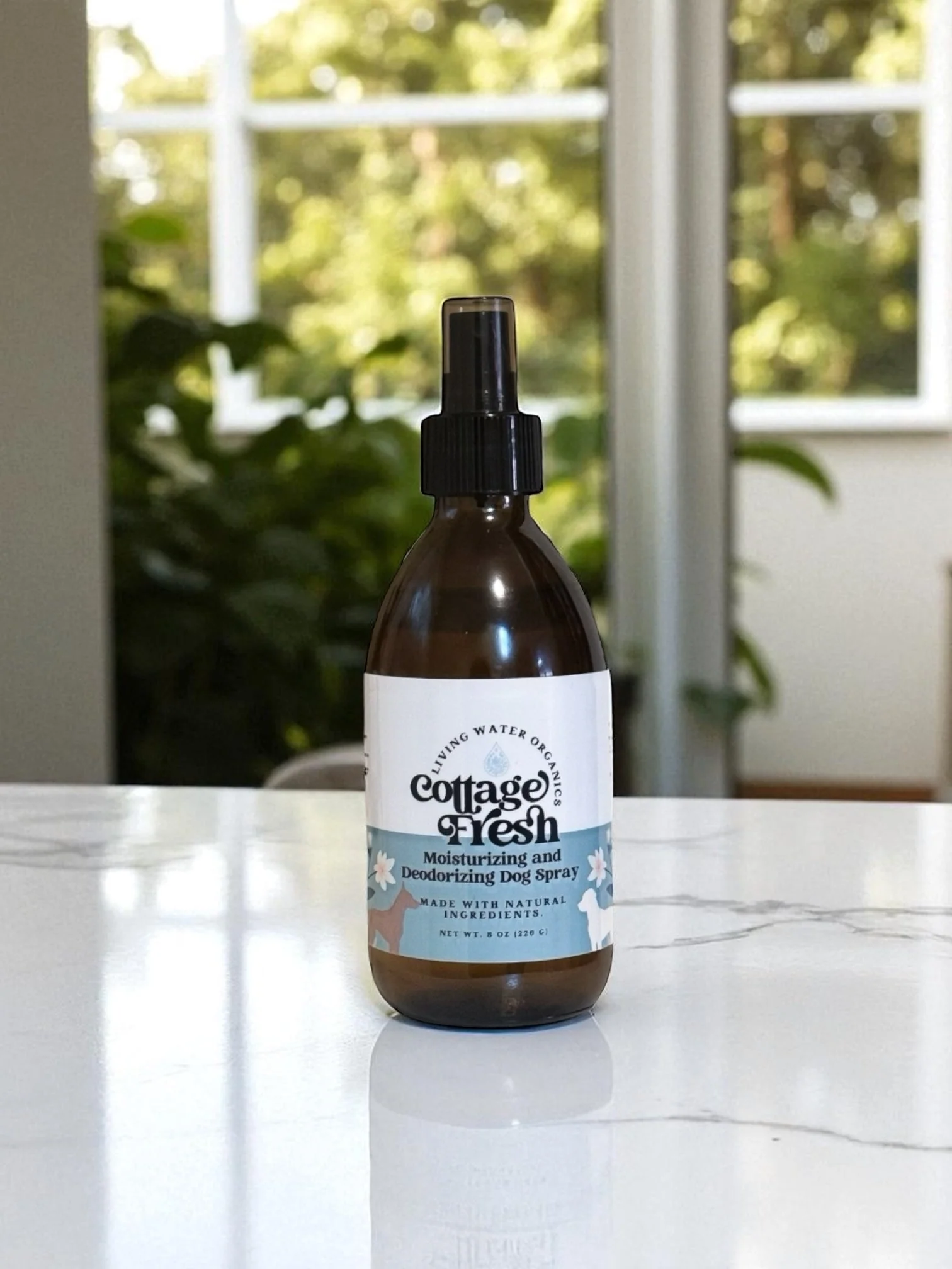 Dog Spray Deodorizing and Moisturizing Leave-In, Cottage Fresh Dog Line - Image 3