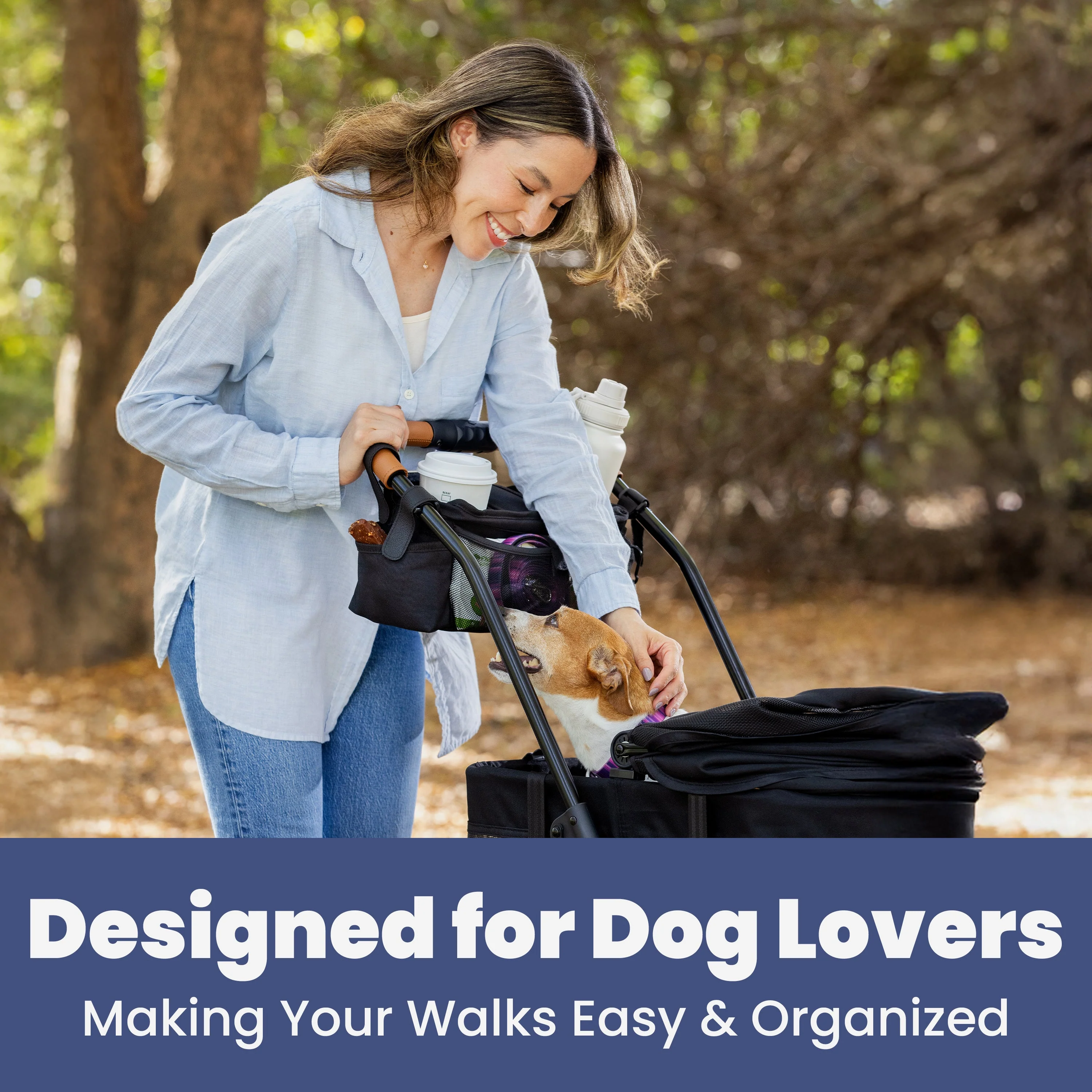 Dog Stroller Caddy Organizer - Image 3