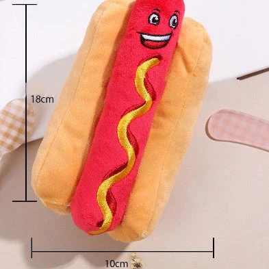 Dog toy hot dog - Image 2
