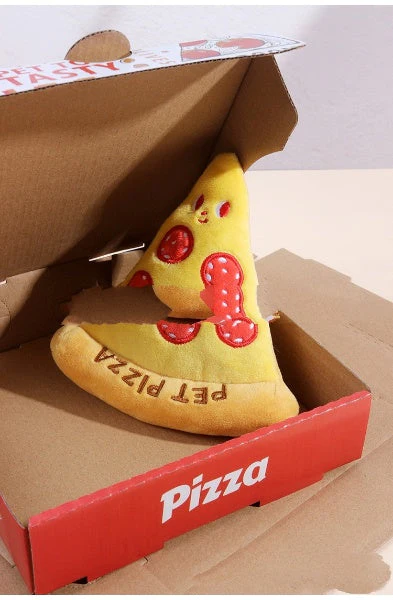 Dog toy pizza with packing box - Image 3
