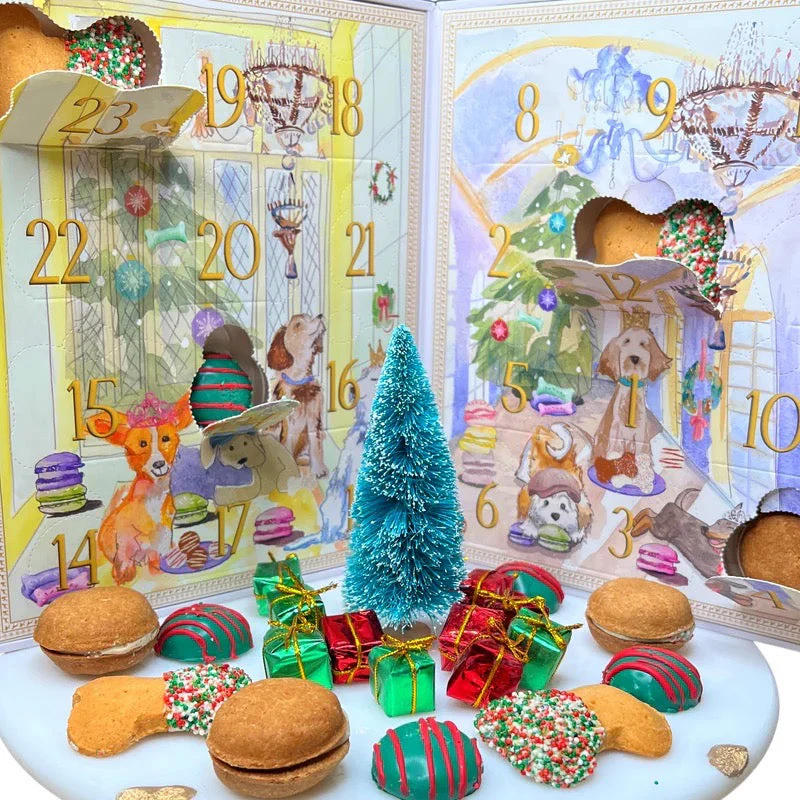 Dog Treats Advent Calendar - 24 Holiday Treats for Dogs - Image 2