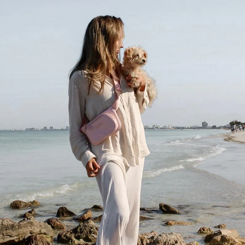 Dog Walking Bag - Rose - Image 7