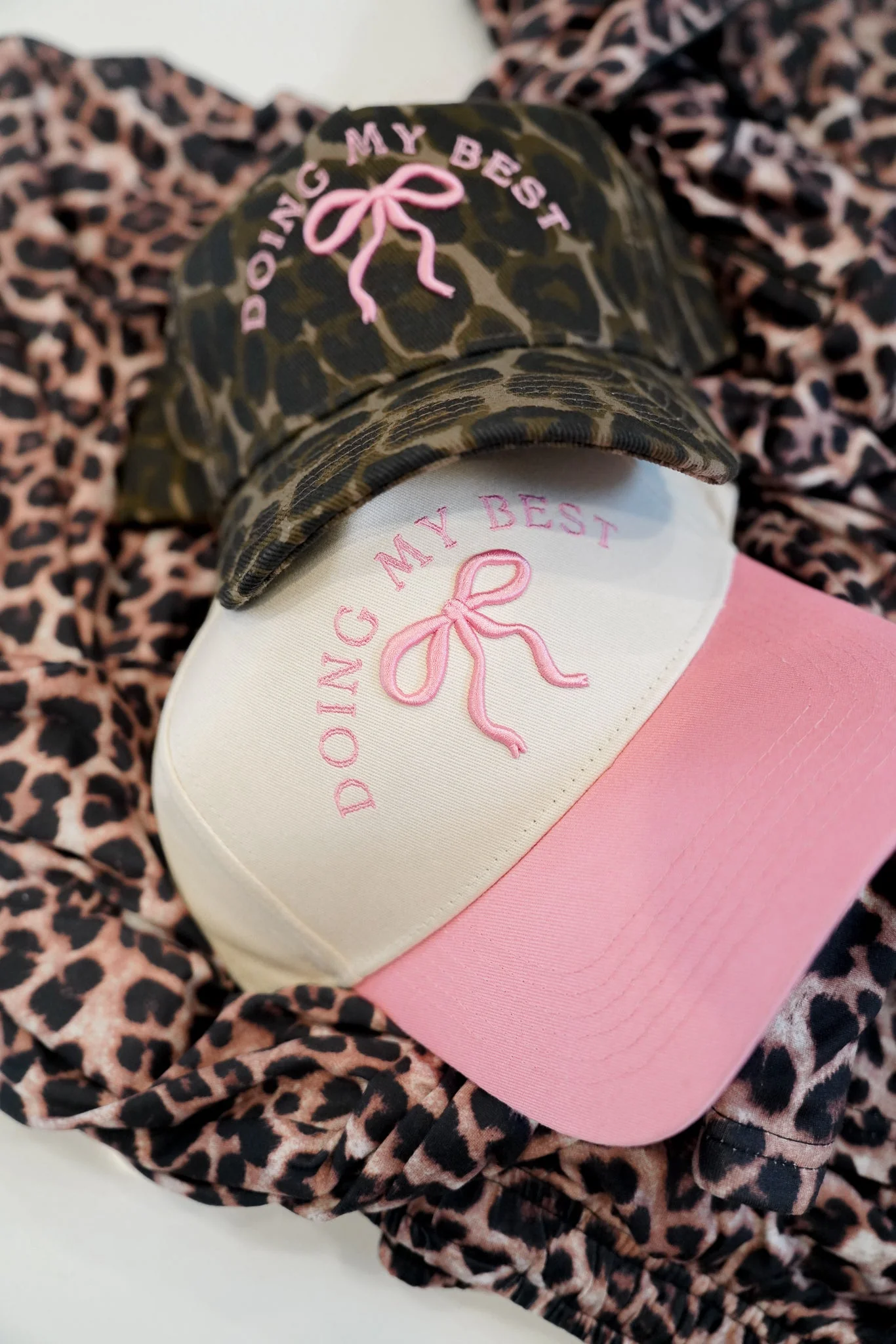 Doing My Best - Vintage Trucker Hat - Image 3