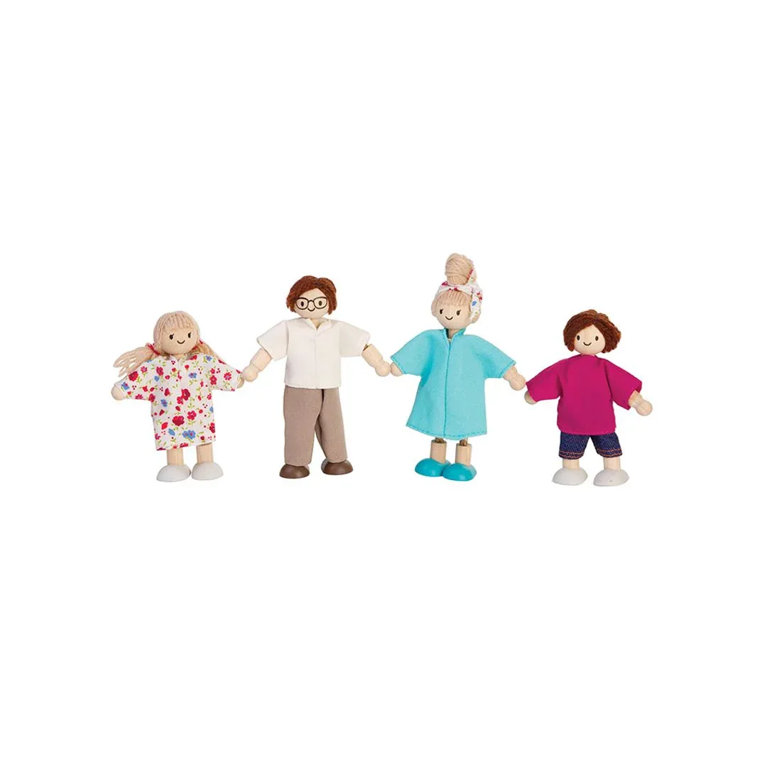 Doll Family - Light Skin Tone - Brown Hair - Image 3