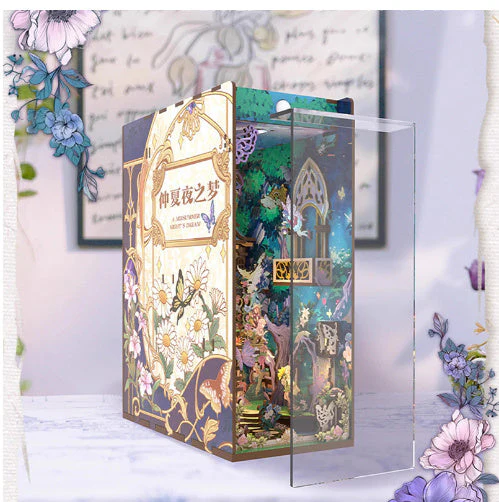 Dongpo Zhiyi Diy Wooden 3d Stereo Hand-assembled Book Stand Model Building Toy - Image 12