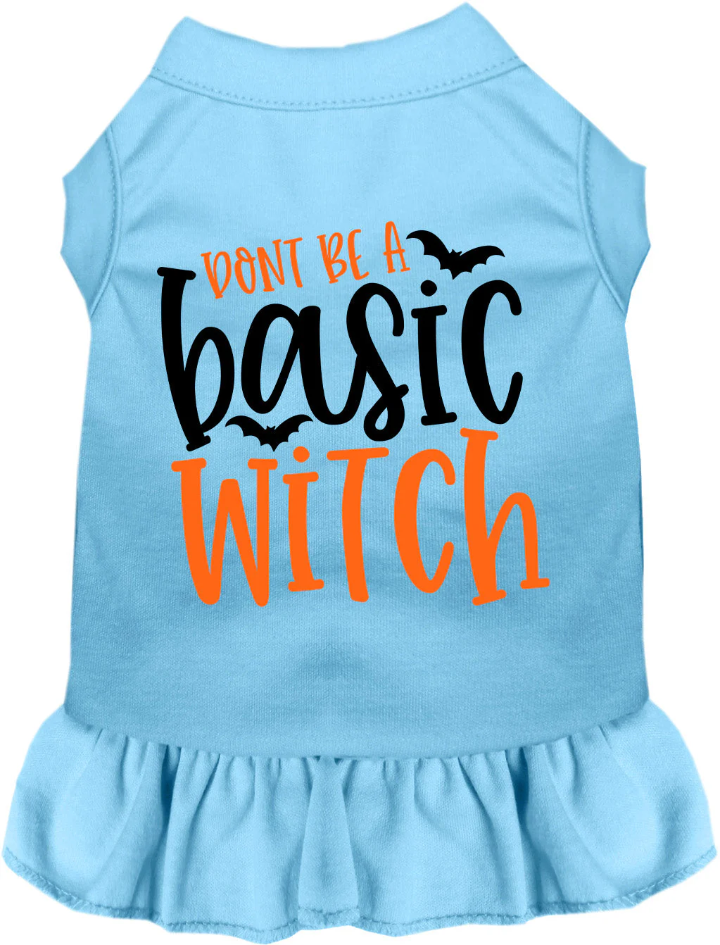 Don't Be a Basic Witch Halloween Pet Dress - Image 3