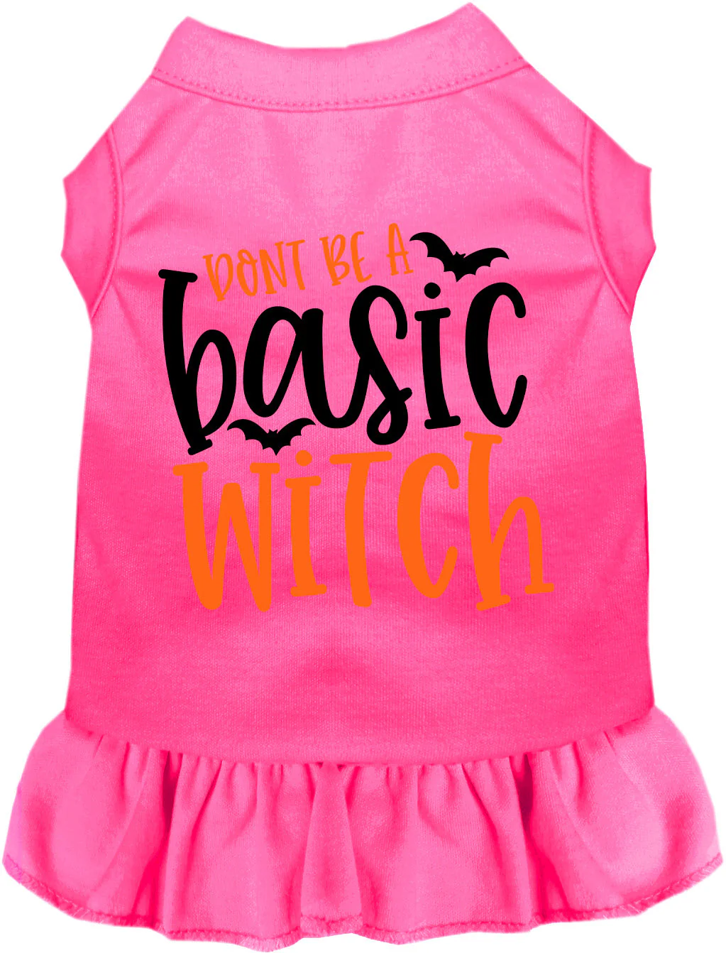 Don't Be a Basic Witch Halloween Pet Dress - Image 4