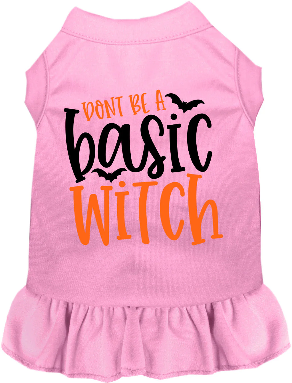 Don't Be a Basic Witch Halloween Pet Dress - Image 5