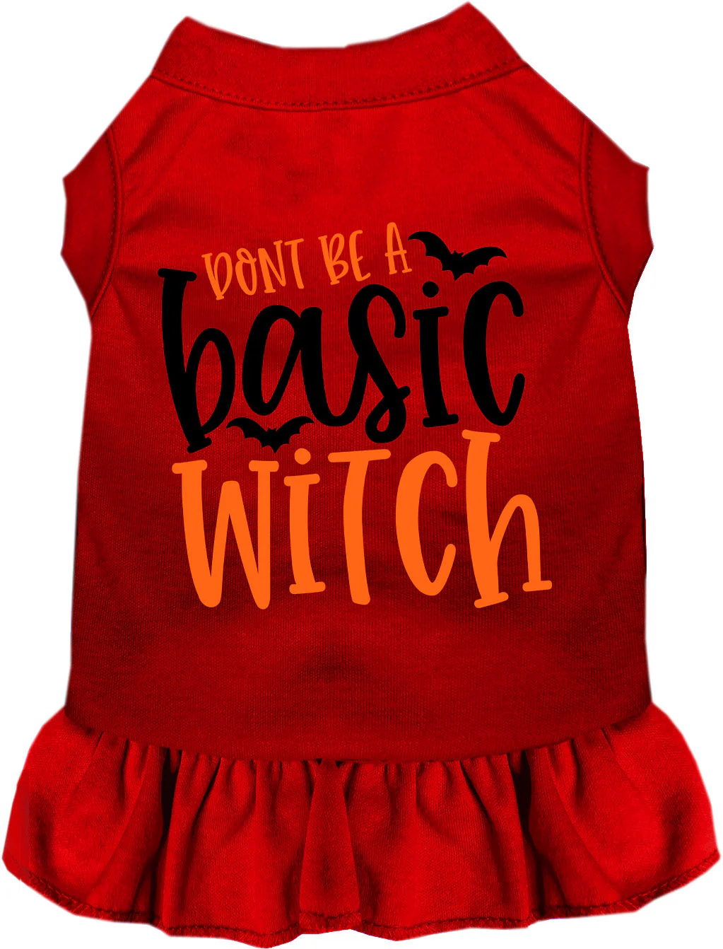 Don't Be a Basic Witch Halloween Pet Dress - Image 7