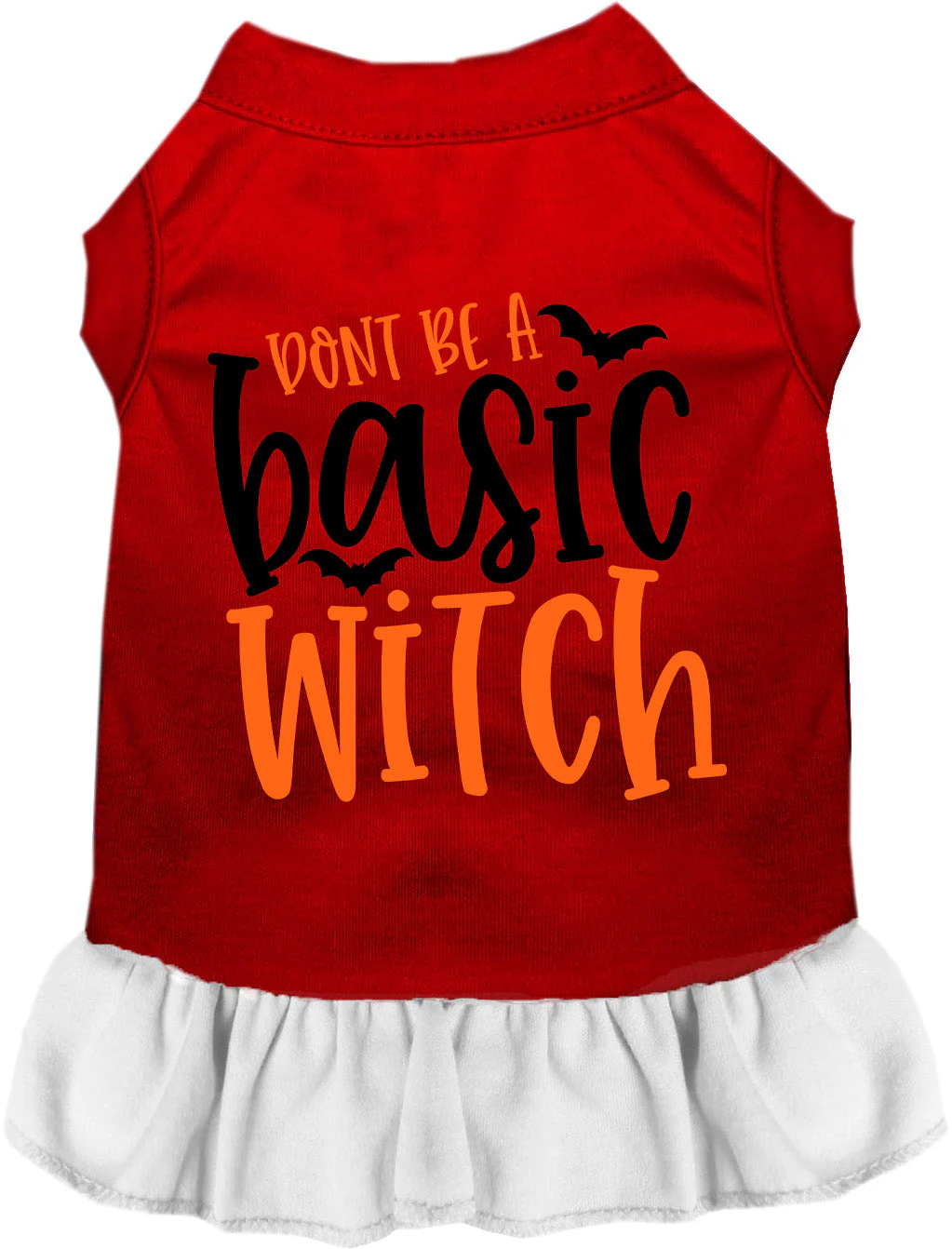 Don't Be a Basic Witch Halloween Pet Dress - Image 8