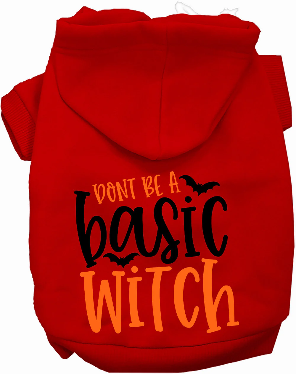 Don't Be a Basic Witch Halloween Pet Hoodie - Image 11