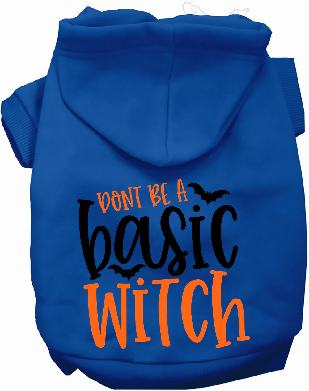 Don't Be a Basic Witch Halloween Pet Hoodie - Image 4