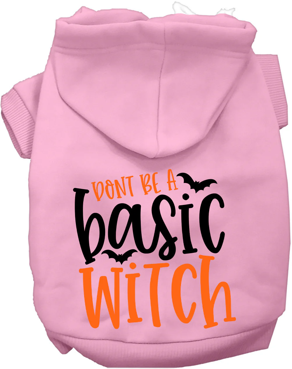 Don't Be a Basic Witch Halloween Pet Hoodie - Image 7