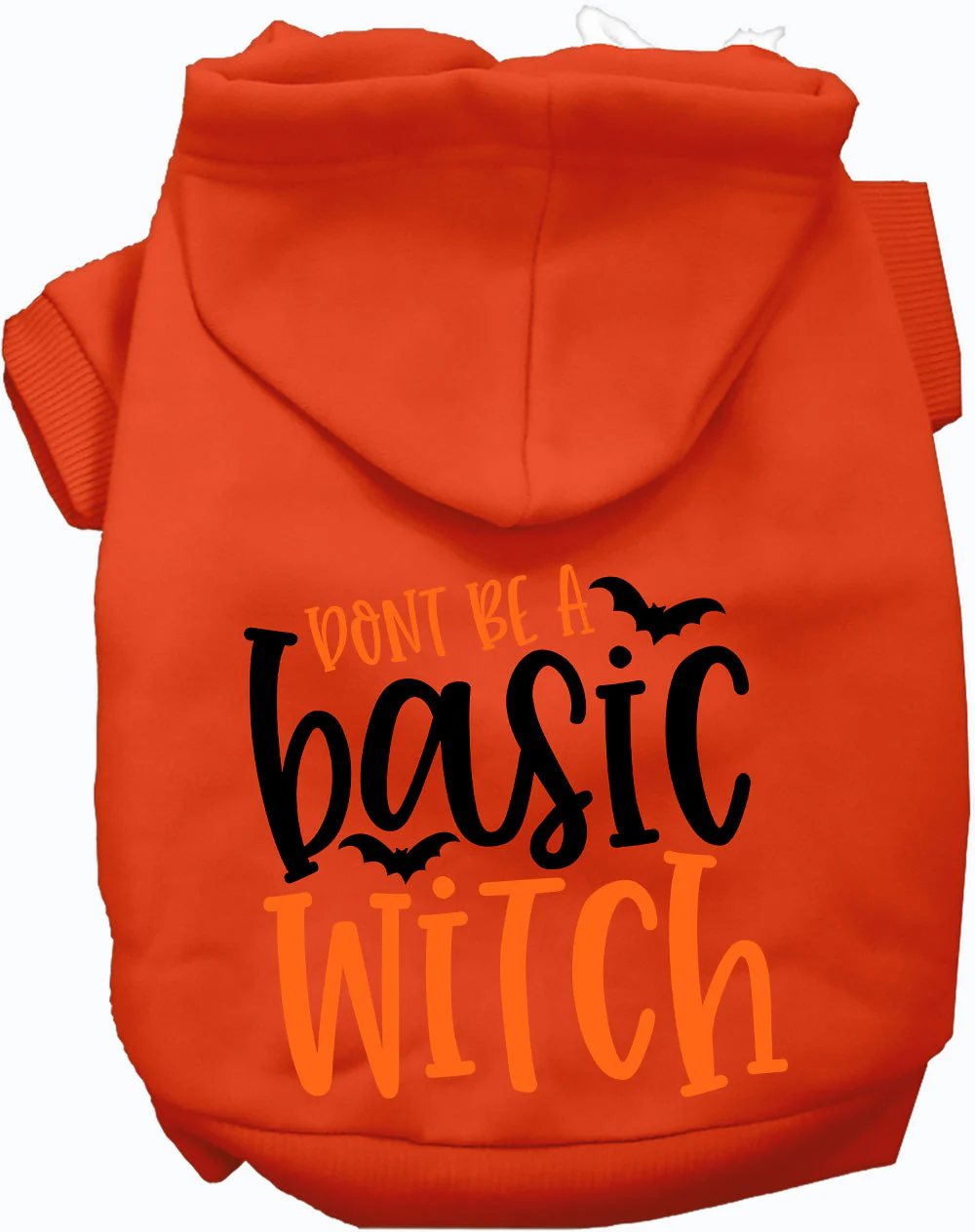 Don't Be a Basic Witch Halloween Pet Hoodie - Image 9