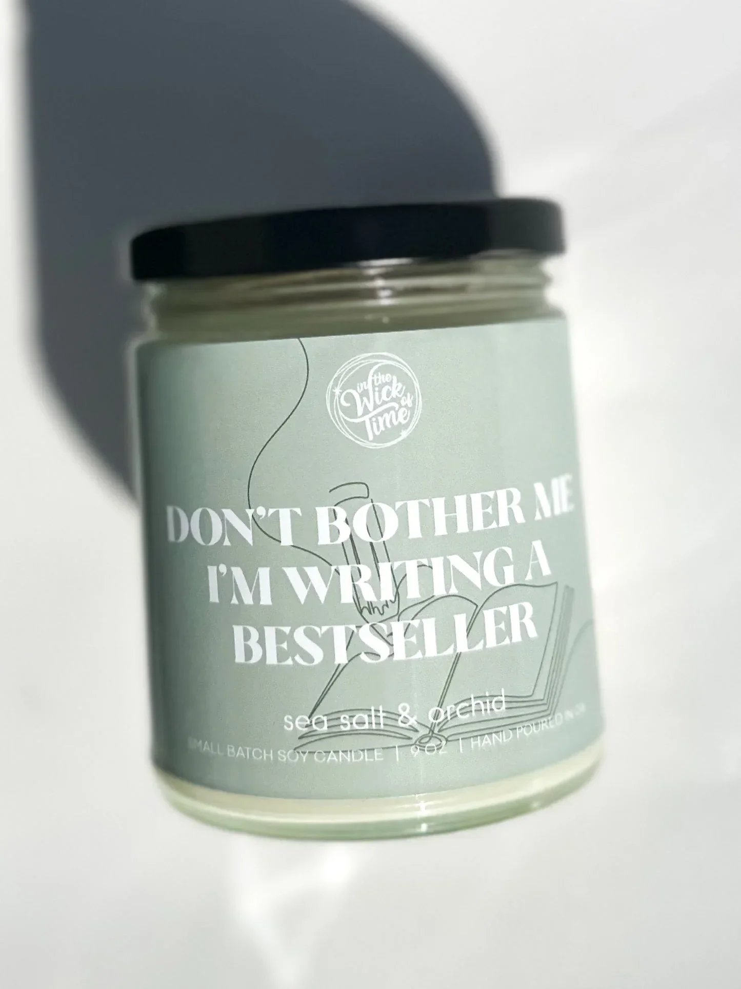 Dont Bother Me, I’m Writing a Bestseller Candle 9 OZ - Image 2