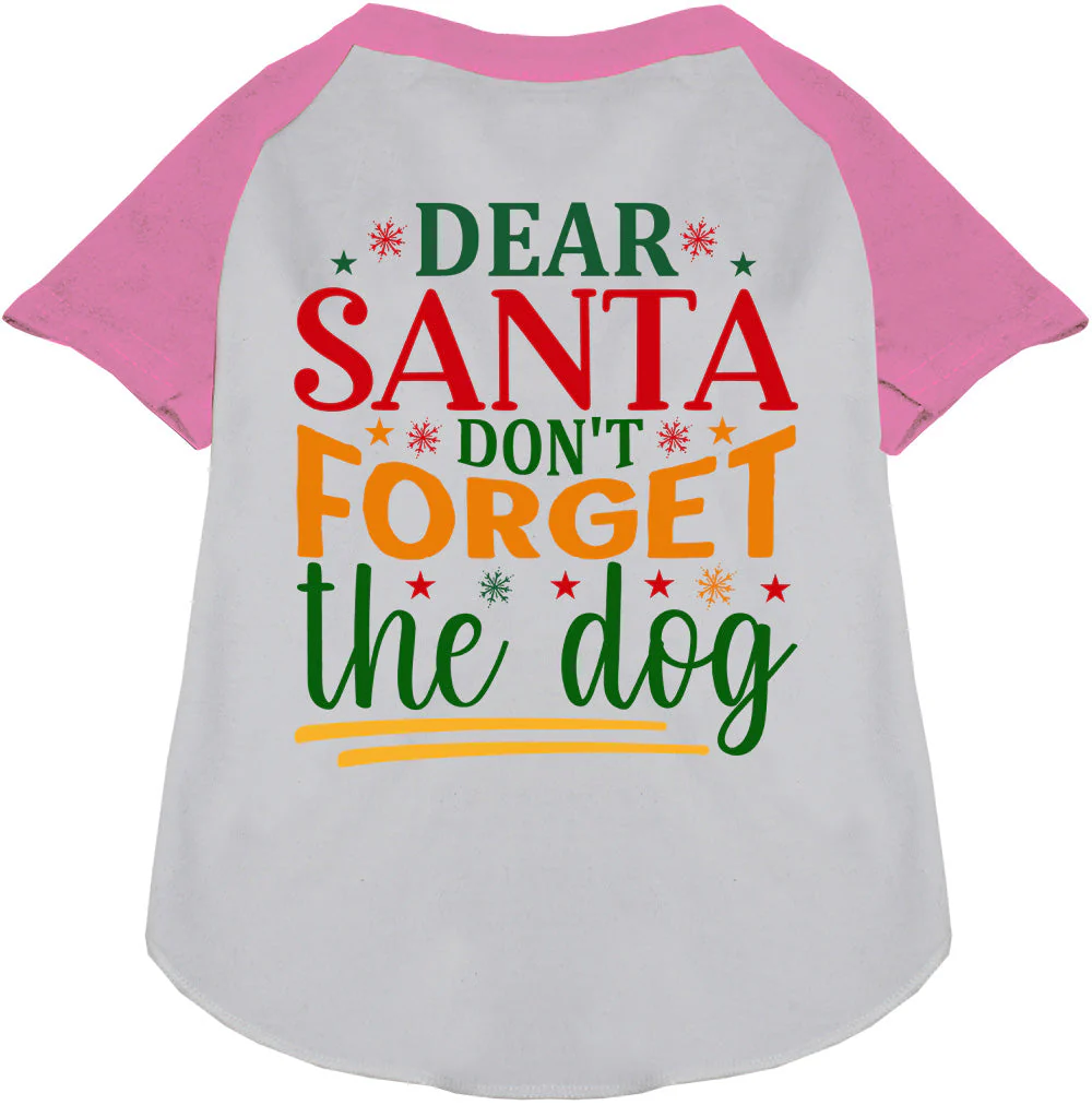 Don't Forget the Dog! Pet Raglan Shirt - Image 6