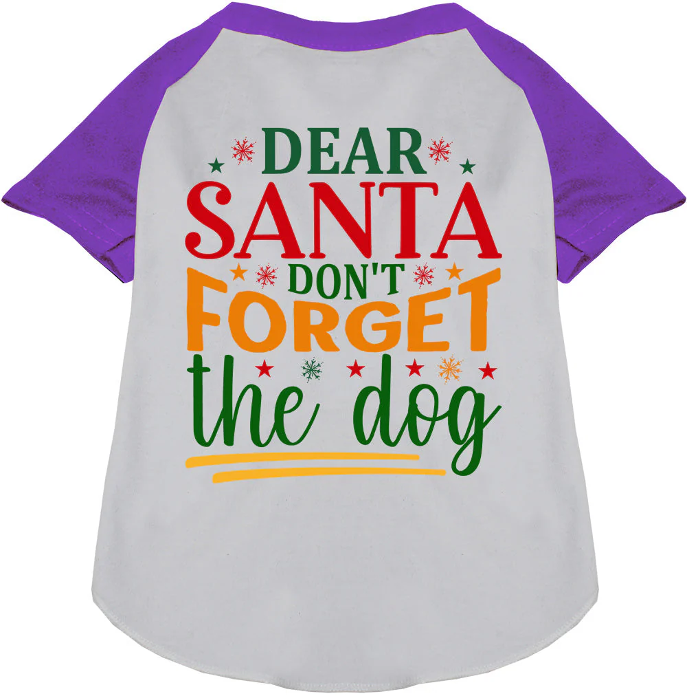 Don't Forget the Dog! Pet Raglan Shirt - Image 7