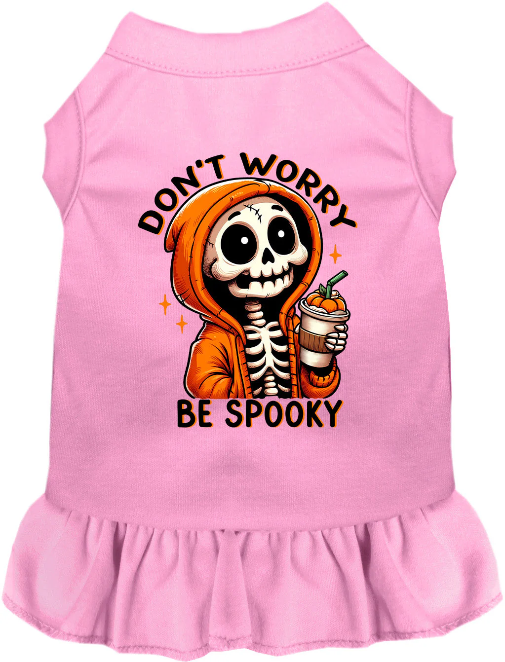 Don't Worry, Be Spooky Halloween Pet Dress - Image 5