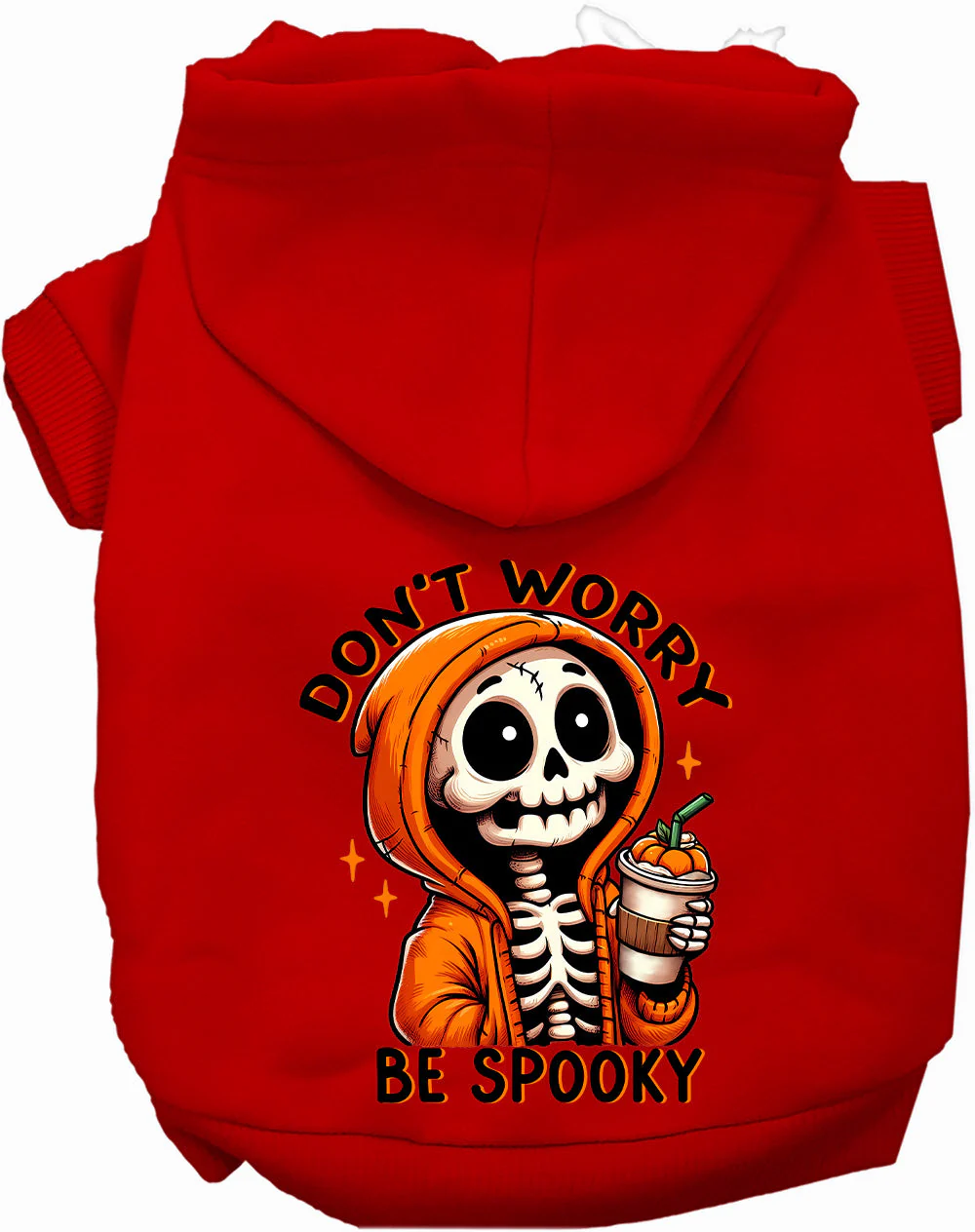 Don't Worry, Be Spooky Halloween Pet Hoodie - Image 11