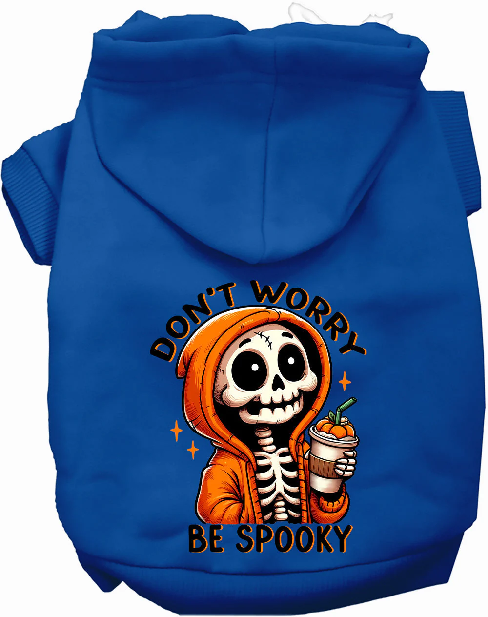 Don't Worry, Be Spooky Halloween Pet Hoodie - Image 4