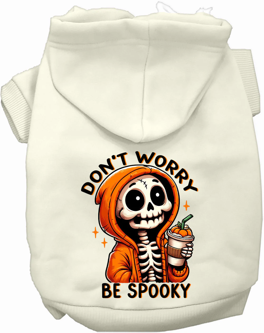 Don't Worry, Be Spooky Halloween Pet Hoodie - Image 7