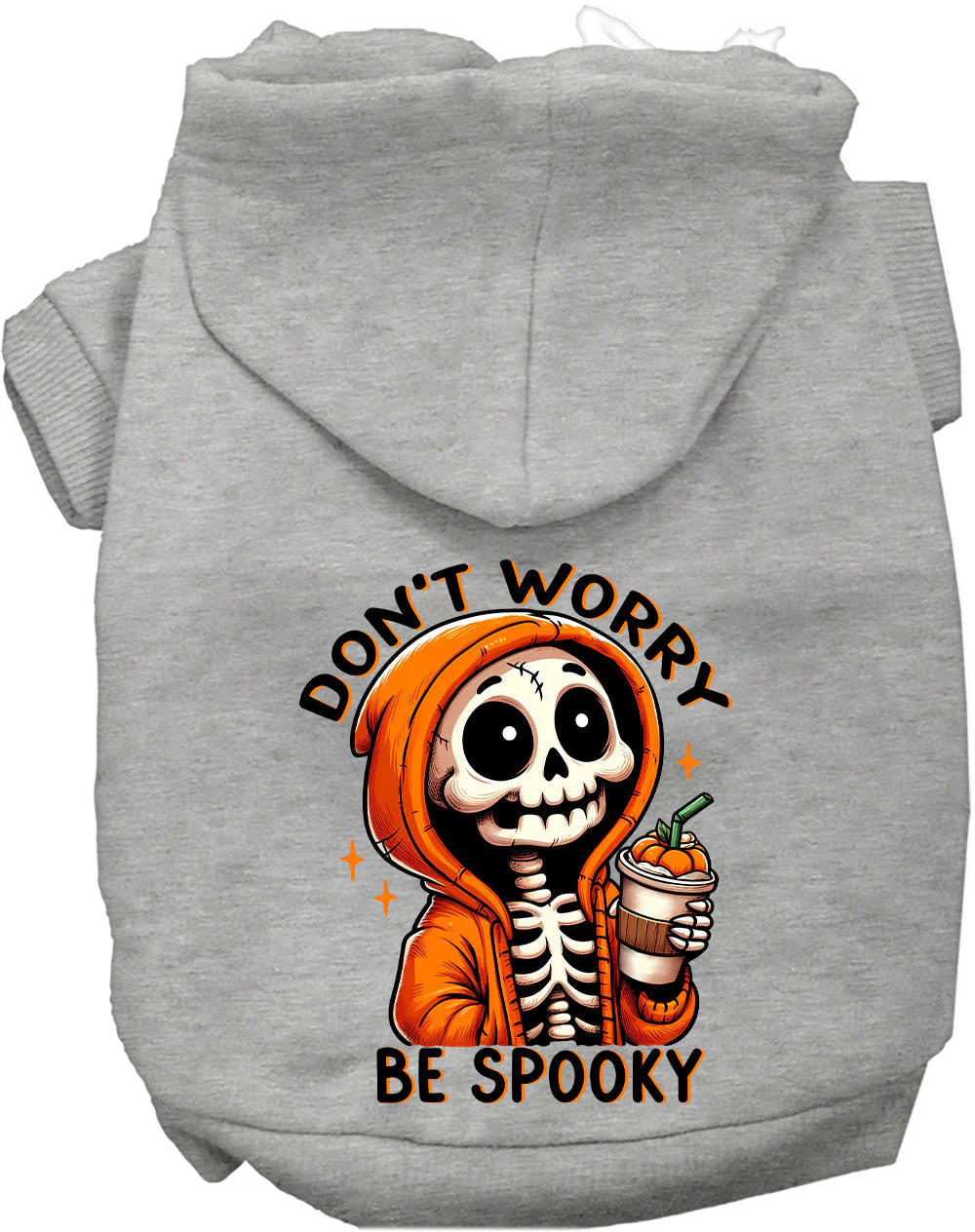 Don't Worry, Be Spooky Halloween Pet Hoodie - Image 8