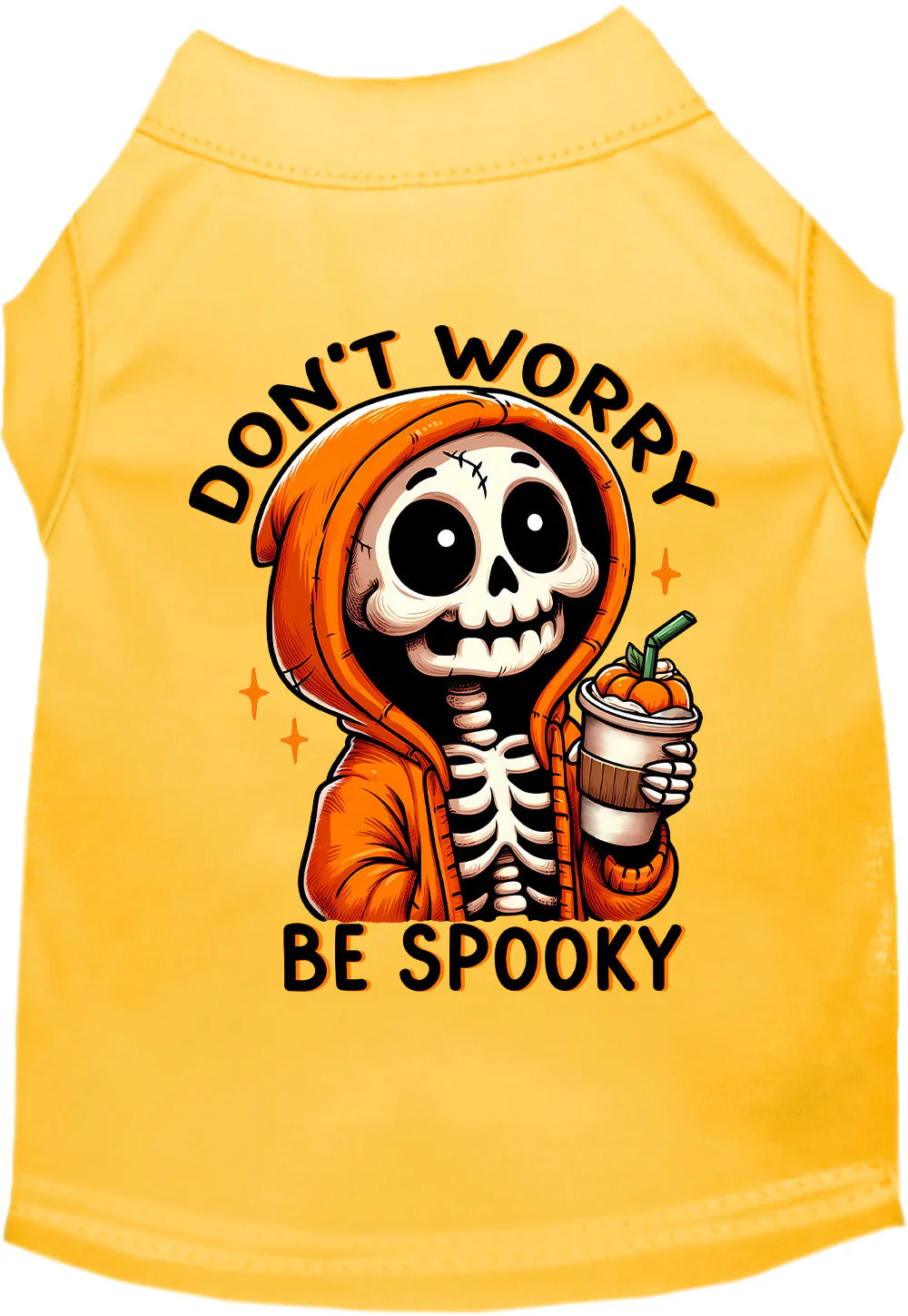 Don't Worry, Be Spooky Pet Shirt - Image 10