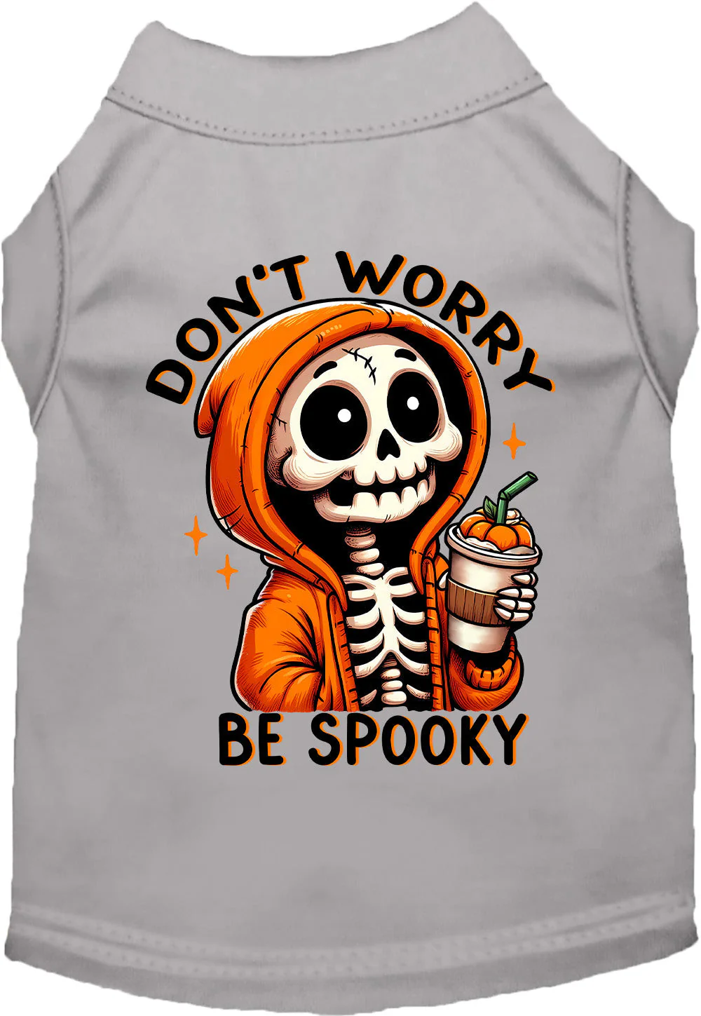 Don't Worry, Be Spooky Pet Shirt - Image 5