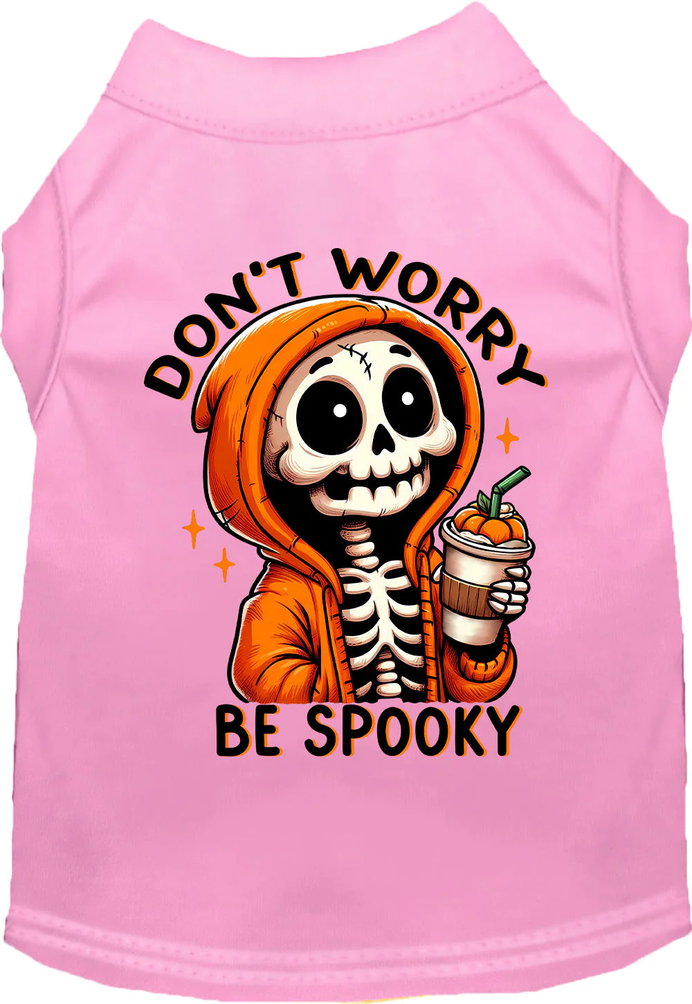 Don't Worry, Be Spooky Pet Shirt - Image 6
