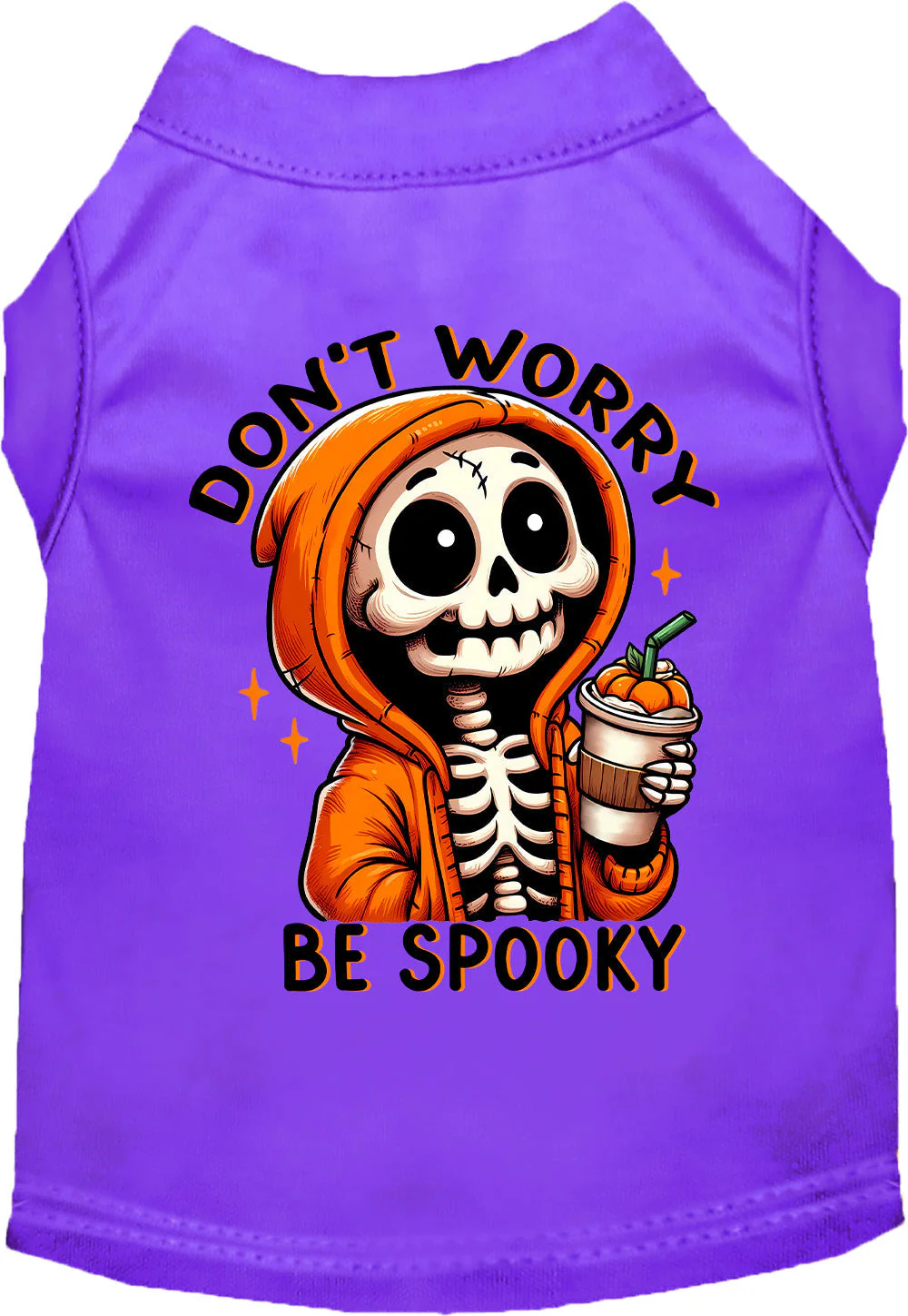 Don't Worry, Be Spooky Pet Shirt - Image 7