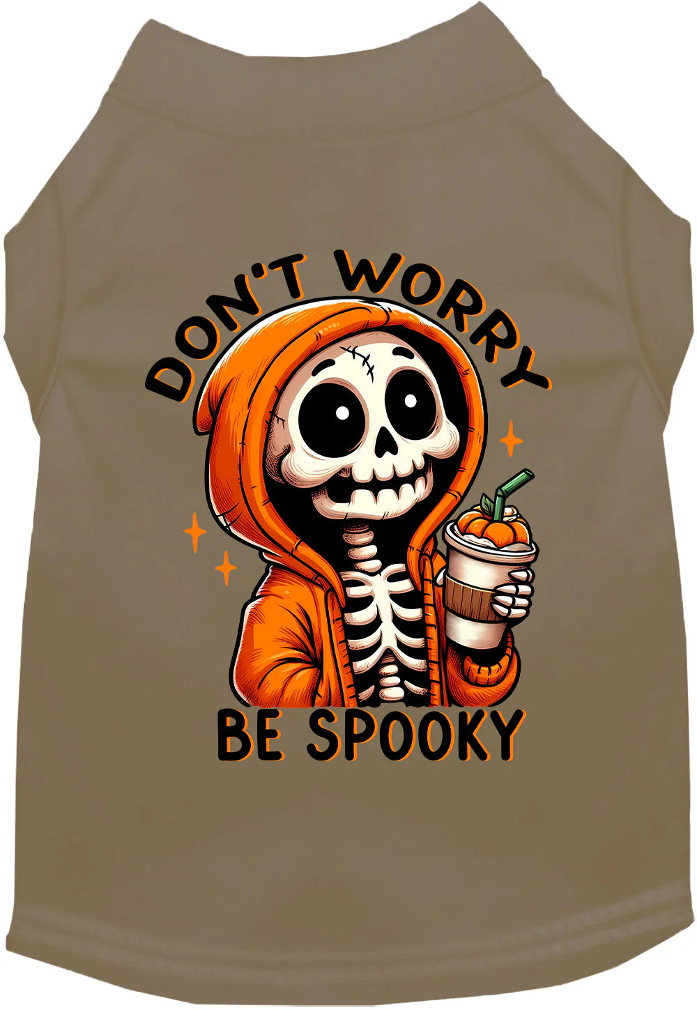 Don't Worry, Be Spooky Pet Shirt - Image 8
